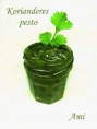 Korianderes pesto